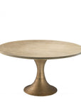 Table de salle à manger ronde en chêne Melchior