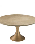 Table de salle à manger ronde en chêne Melchior