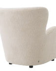 Fauteuil brisbane crème Svante L