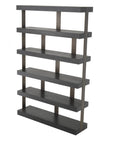 Etagere en chêne anthracite Dalmar