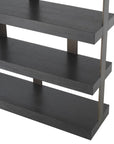 Etagere en chêne anthracite Dalmar