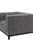 Fauteuil cambon noir Ditmar