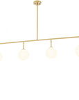 Lustre doré en laiton Tara