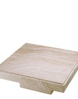 Table basse Sartoria en travertin