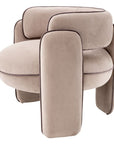 Fauteuil Chaplin Taupe