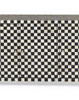 Meuble de rangement 3 portes en Damier