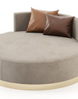 Scarlet pouf rembouré