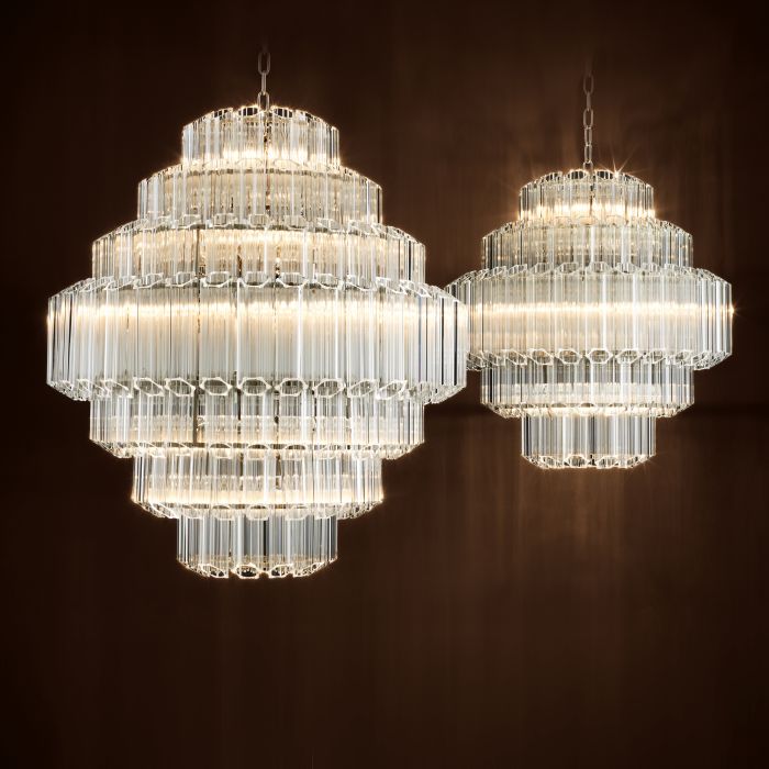 Lustre en verre Vittoria L