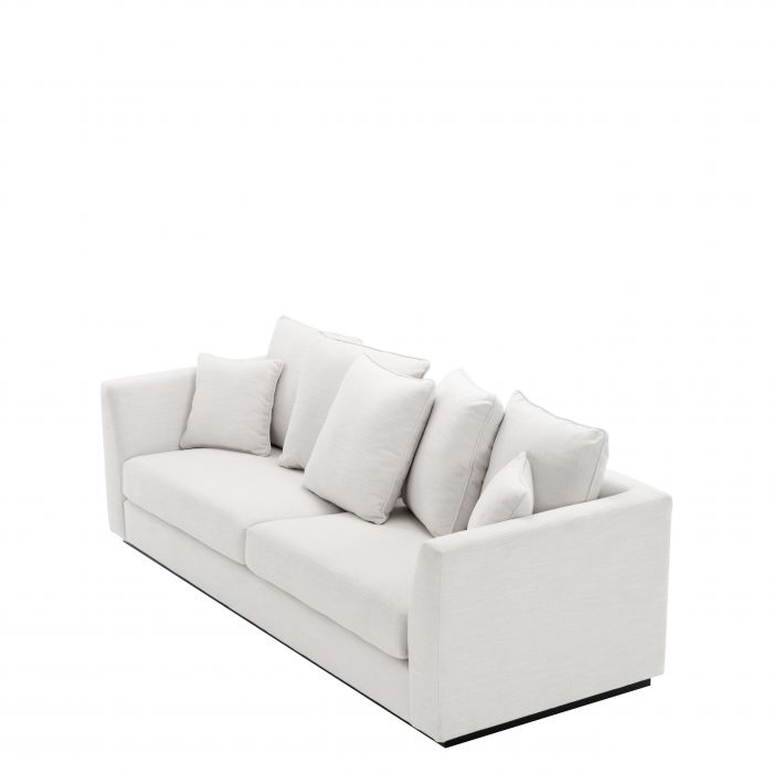 Canapé 4 places en tissu blanc Taylor