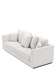 Canapé 4 places en tissu blanc Taylor