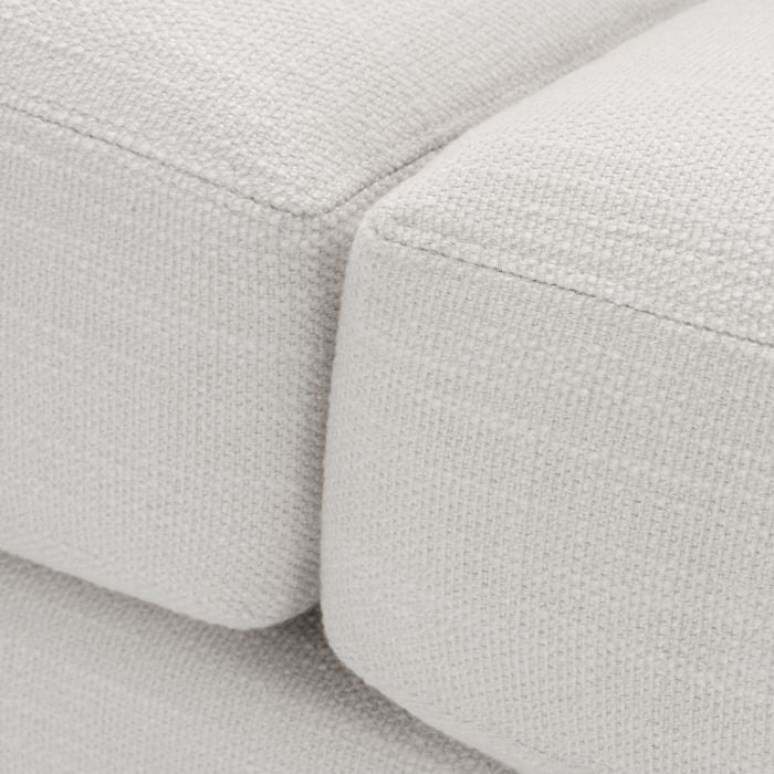 Canapé 4 places en tissu blanc Taylor