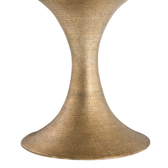 Table de salle à manger ronde en chêne Melchior