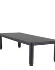 Table salle à manger en bois gris Atelier L