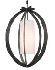 Lustre lanterne en bronze Luciano