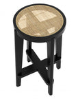 Tabouret de bar noir S Dareau