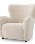 Fauteuil brisbane crème Svante L