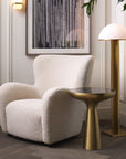 Fauteuil brisbane crème Svante L