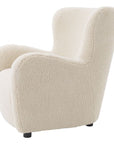 Fauteuil brisbane crème Svante L