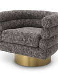 Fauteuil pivotant Maguire cambon noir