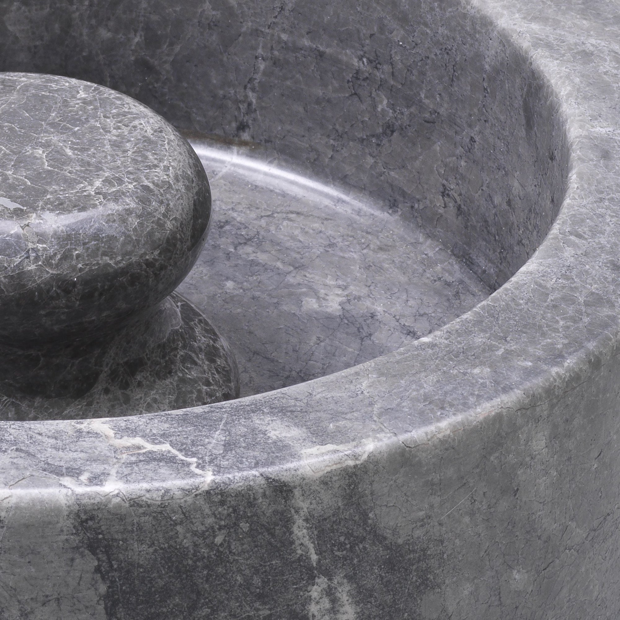 Cendrier gris Poulsen
