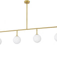 Lustre doré en laiton Tara
