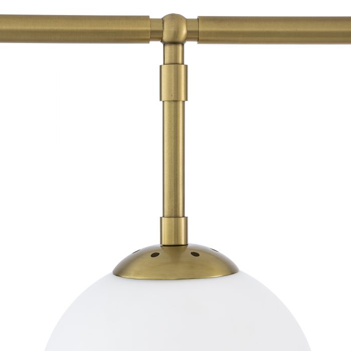 Lustre doré en laiton Tara