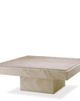 Table basse Sartoria en travertin