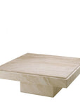 Table basse Sartoria en travertin