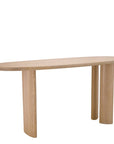 Console Lindner en chêne naturel