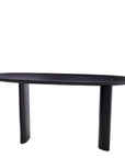 Console Lindner en chêne noir