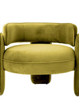 Fauteuil Chaplin vert