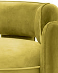 Fauteuil Chaplin vert