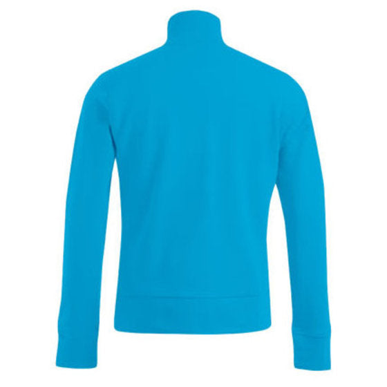 Veste Sweat Col Montant Zippé Femme – Promodoro – Bleu
