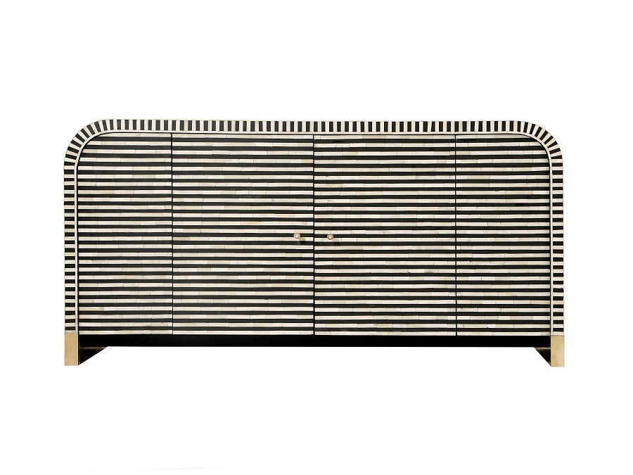 Meuble de rangement arrondi