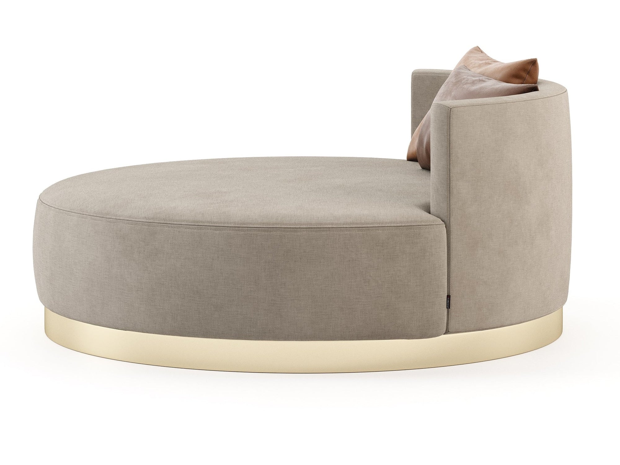 Scarlet pouf rembouré